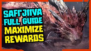 SafiJiiva Siege Full Guide for Max Rewards  Monster Hunter World Iceborne [upl. by Valeta538]