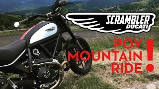 SCRAMBLER IN THE MOUNTAIN  POV  No comments  Enjoy the ride [upl. by Castera]