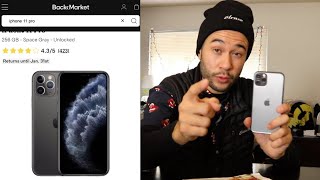 Why I chose a Refurbished iPhone 11 Pro BackMarket Review Apple 📱 [upl. by Ycniuq]