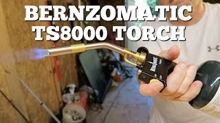 Bernzomatic TS8000 High Intensity Trigger Start Torch [upl. by Past]