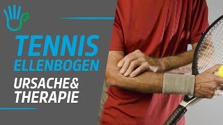 TennisellenbogenTennisarm  Übungen Ursachen amp Behandlung [upl. by Ruggiero]