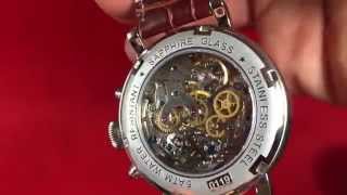 Poljot International Nicolai II Chronograph Edelstahl [upl. by Artinad893]