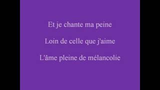 Laurent Voulzy  Jeanne Clip paroles  LYRICS HQ [upl. by Gusty]