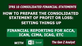 Consolidated Statement of Profit or Loss Part 1 IFRS 10 [upl. by Atived553]