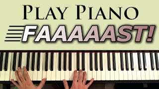 Play Piano Fast Tips on Speeding up your Piano Runs [upl. by Hightower]