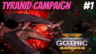 Battlefleet Gothic Armada 2  Tyrannid Devourer [upl. by Blondy]