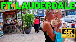 Full Walk Through Fort Lauderdale Downtown Area [upl. by Curley803]