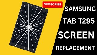 Samsung Galaxy Tab A 80 2019 Lcd replacementSamsung T295 Lcd screen replacement T295 [upl. by Leizahaj]