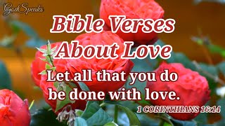 Bible verses about Love  Gods Love [upl. by Lovmilla]