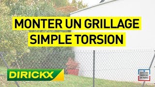 Comment poser une clôture Simple Torsion  DIRICKX [upl. by Ahsinuq511]