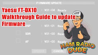 Yaesu FTDX10 Firmware Update  Walkthrough How To Guide and Testing FTDX10 Fixes 12m issue [upl. by Moretta]