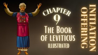 Leviticus 9  Visual Bible  Aaronite Priesthood Begins  Blessing  Fire and Glory [upl. by Ahsrats]