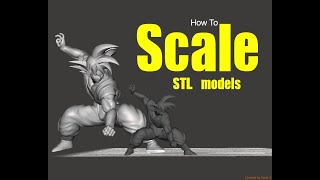 How To Scale STL Files For 3D Printing [upl. by Adnek481]