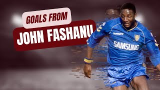 A few career goals from John Fashanu [upl. by Power874]