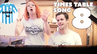 8 Times Table Song  Taylor Swift Blank Space MattyBRaps amp Ivey Meeks Cover  8 times table trick [upl. by Nata444]