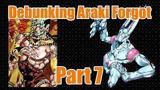 Debunking Araki Forgot Part 7 Steel Ball Run [upl. by Eba]