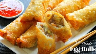 Homemade Egg Rolls [upl. by Nothgierc]