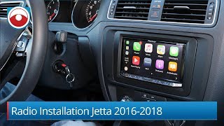 Radio Installation Volkswagen Jetta 20162018 [upl. by Catton]