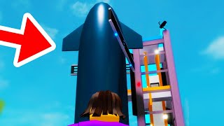 Roblox BrookHaven 🏡RP HOW TO GET THE UFO Alien Spaceship UFO [upl. by Ahsennek562]