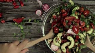 Fattoush with USimplySeasons Ground Sumac [upl. by Coppola]