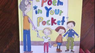 A Poem In Your Pocket by Margaret McNamara [upl. by Holihs]