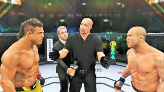 Vitor Belfort vs Wanderlei Silva 2 Full Fight  UFC 4 Simulation [upl. by Fe149]