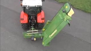 Krone EasyCut Mounted 3Point Mower [upl. by Nollie]