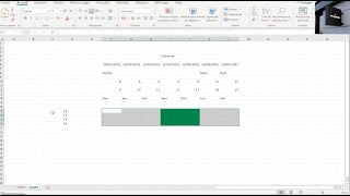 Créer un calendrier avec Excel [upl. by Tenn]