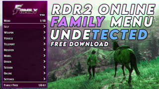 RED DEAD REDEMPTION 2 MODMENU ONLINE PC  FREE RDR2 MODMENU  DOWNLOAD 2023 [upl. by Aicilic370]