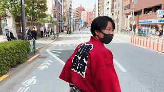 When the strong Japanese girl Kobochan became my rickshaw driver for the 2nd time in Japan [upl. by Amar468]