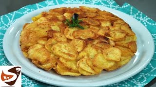 Frittata di patate croccante e senza uova – Ricetta tipica calabrese Antipasti sfiziosi e semplici [upl. by Faber]