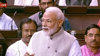 PM Modis address to the Rajya Sabha Watch full speech here [upl. by Vaules]