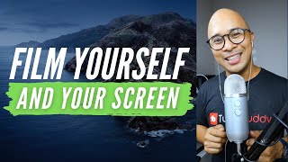 How to FILM YOUR SCREEN AND YOURSELF at the Same Time [upl. by Enitsua]