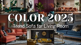 Top 10 Best Color Sofa Trends for 2025  Elevate Your Living Room Style [upl. by Inavihs]