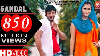 Sandal  सैंडल  Haryanvi DJ Song 2016  Vijay Varma Anjali Raghav  Raju Punjabi Sonika Singh [upl. by Ynnhoj761]