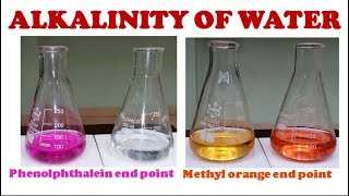 Alkalinity of water Phenolphthalein and Methyl orange alkalinity [upl. by Anual507]