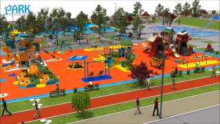 Public Park and Playground Concept Design [upl. by Zitah]