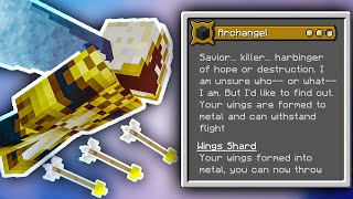 Minecraft Origins Mod Archangel Custom Origin [upl. by Reyem]