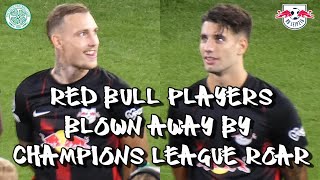 Red Bull Players Blown Away By Crowd Roar During Champions League Anthem  Celtic 0  RB Leipzig 2 [upl. by Mahala780]