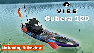 Vibe Kayaks Cubera 120 Unboxing and On The Water Review [upl. by Nywles]