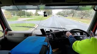 5 Wendouree to Buninyong Tipper Truck tipper truck australia autmn pov [upl. by Ormsby]