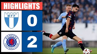 Malmö FF vs Rangers 0  2  HIGHLIGHTS amp ALL GOALS  Europa League 202425 [upl. by Nagaet135]