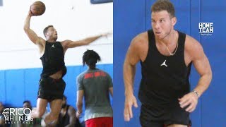 Blake Griffin at Rico Hines UCLA Run Antonio Blakeney Pascal Siakam Jaylen Hands [upl. by Abdu254]