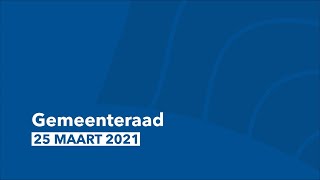 Gemeenteraad Nieuwpoort 25 maart 2021 [upl. by Waynant742]