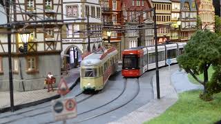 Model Tramway rebuilt  Modell Straßenbahn im Maßstab HO [upl. by Flaherty888]