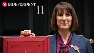 Rachel Reeves delivers Budget message to ‘girls and women’ as UK’s first female chancellor [upl. by Anrapa256]