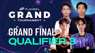 PLAYHERA GRAND TOURNAMENT MLBB  OPEN QUALIFIER 3 [upl. by Chandler910]