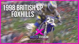 1998 British Motocross Grandprix  Foxhills [upl. by Niletac]