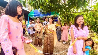 Traditional Thai Wedding Ceremony 2023  Costs amp Traditions 🇹🇭 [upl. by Sirap434]