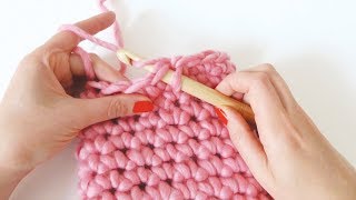 Crochet  faire la maille coulée [upl. by Mallis563]